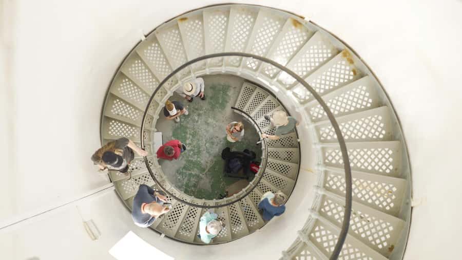 Bruny Island: Cape Bruny Lighthouse Tour - Prism room and the light-mechanism story