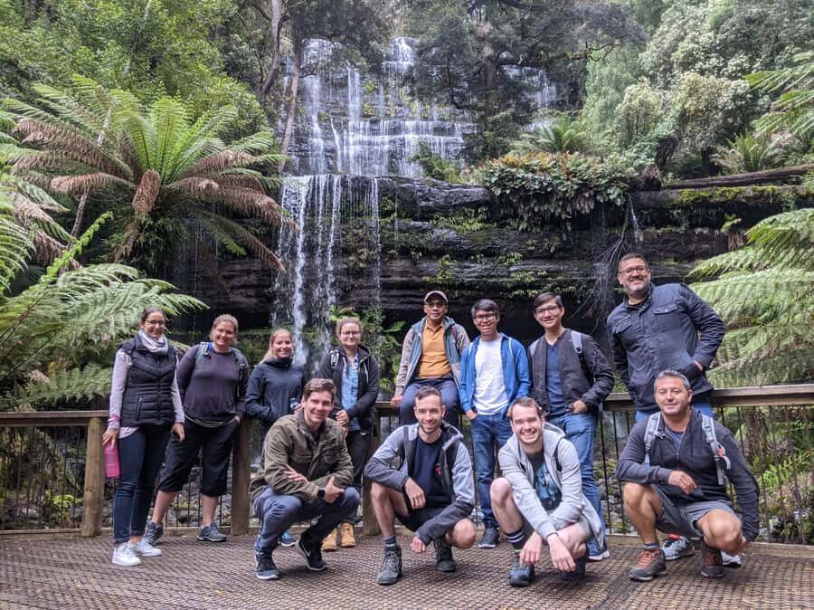 From Hobart: 5-Day Tasmania West & East Coast Tour - Day 1: Hobart to Strahan via Russell Falls, Tall Trees, and Lake St Clair