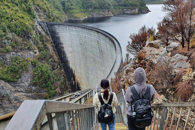 From Hobart: Gordon Dam and Lake Pedder Wilderness Day Tour - Gordon Dam: Walking Across Australia’s Highest Arch Dam