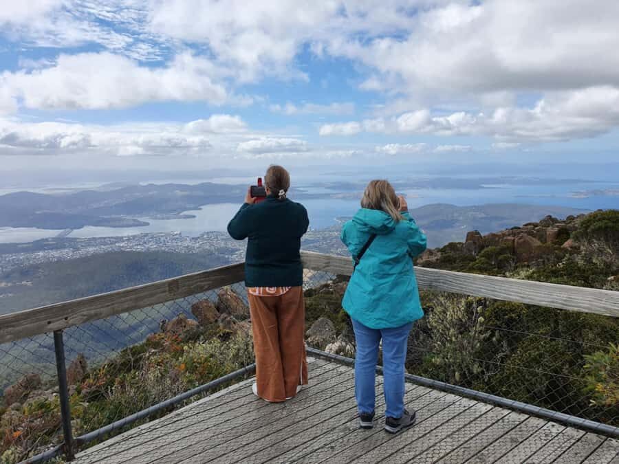 From Hobart: Mt Wellington Pinnacle 2 Hour Small Group Tour - Coming back down: more lookouts and the story wrap-up