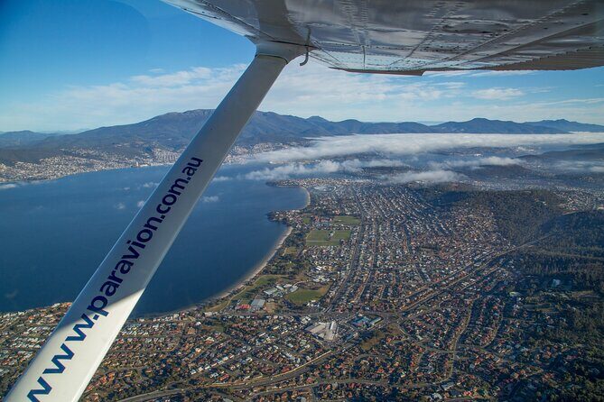 Hobart 1-Hour Learn to Fly Experience - The views over Hobart are part of the lesson