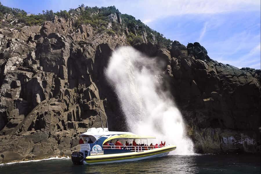 Hobart: Bruny Island Wilderness Coast Eco Cruise with Lunch - Lunch on Bruny: local food with real choices