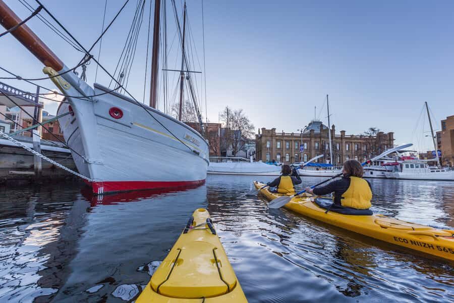 Hobart City 2.5-Hour Kayak Tour - Paddling Hobart Waterfront From Sandy Bay