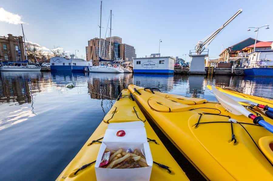 Hobart City 2.5-Hour Kayak Tour - Battery Point to Dockside: What You’ll See in Order