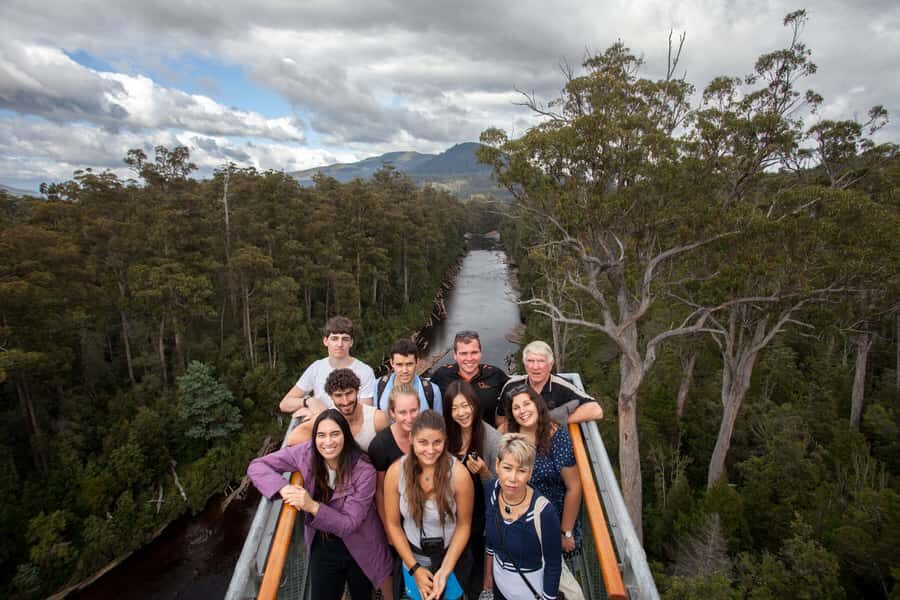 Hobart: Tahune Airwalk & Hastings Caves - Active Day Tour - Timing and transportation: an early start with a full finish