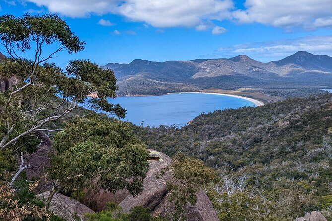 Hobart to Launceston via Wineglass Bay - Active Tour - Wineglass Bay Lookout: the uphill walk that earns its reputation
