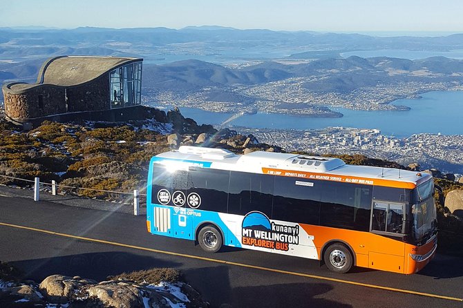kunanyi/Mt Wellington Explorer Bus - One Way Tour - From Hobart to the Pinnacle: a simple way to get up Kunanyi/Mt Wellington