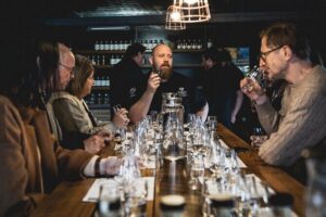 Private Tassie Distillery Tour - Tastings, Lunch and Morning Tea - Morning tea with award-winning Tasmanian cheeses